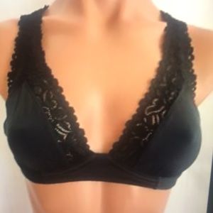 NWT Arie Happy Unlined TRIANGLE Rockin Plunge Bra